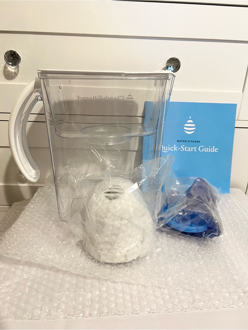 NEW Clearly Filtered Water Pitcher + Filter Targets 365+ Contaminants BPA Free - Picture 6 of 6